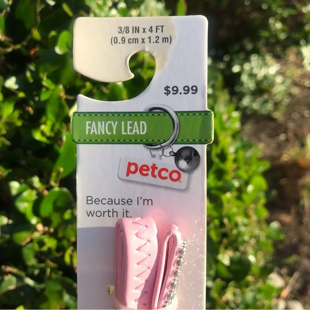 PETCO Bling Leash and Harness Set NWT!